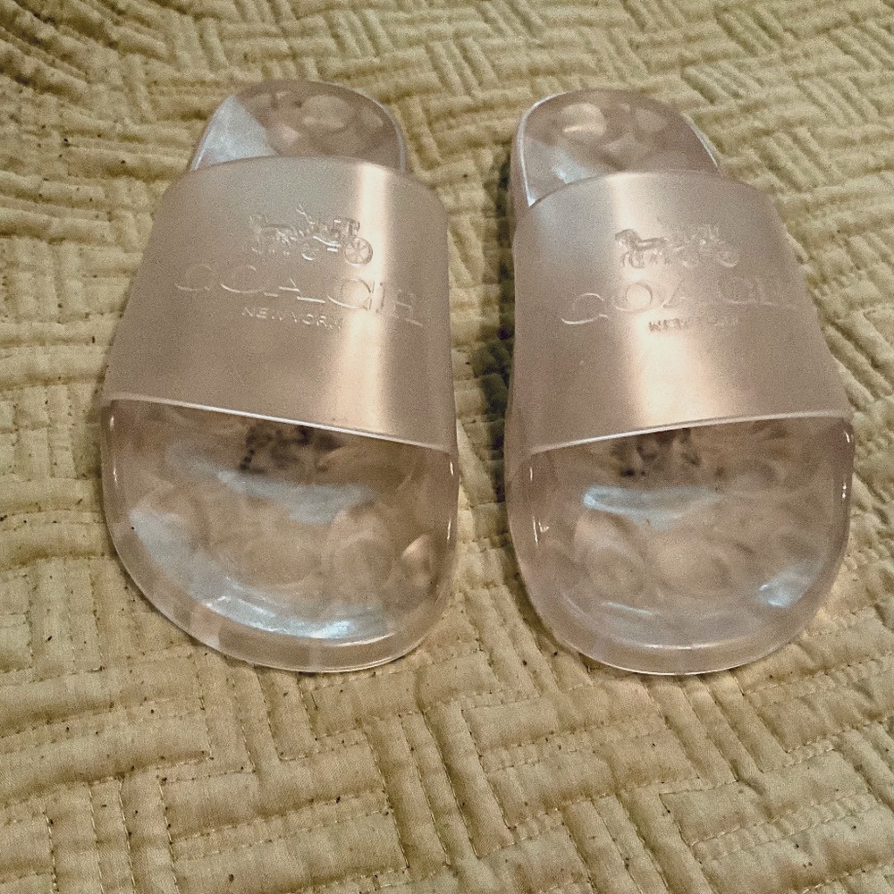 Coach sandals, size 6, NWT